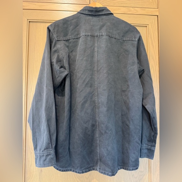 Men's Classic Red Head Ranch Snap Front Western Suede-like Shirt / Medium - Picture 7 of 12